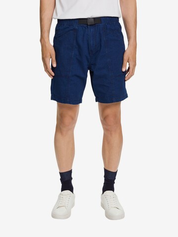 ESPRIT Regular Pants in Blue: front