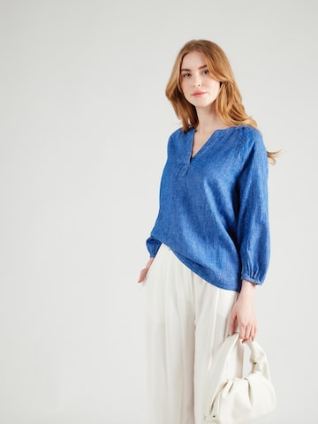 s.Oliver Blouse in Blauw: voorkant