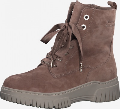Tamaris Pure Relax Lace-Up Ankle Boots in Taupe, Item view