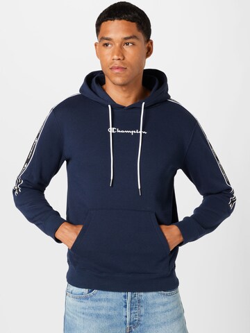 Champion Authentic Athletic Apparel Sweatshirt in Blau: predná strana