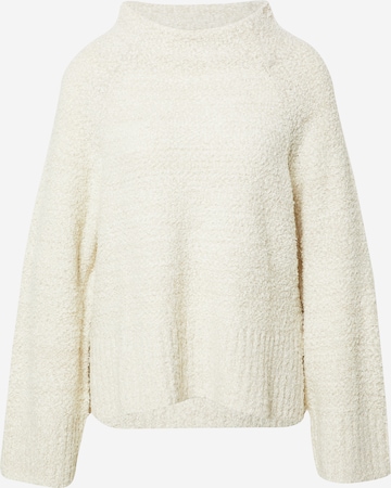 TOM TAILOR Sweater in White: front