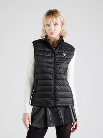 GUESS JEANS Weste in Schwarz: Vorderseite