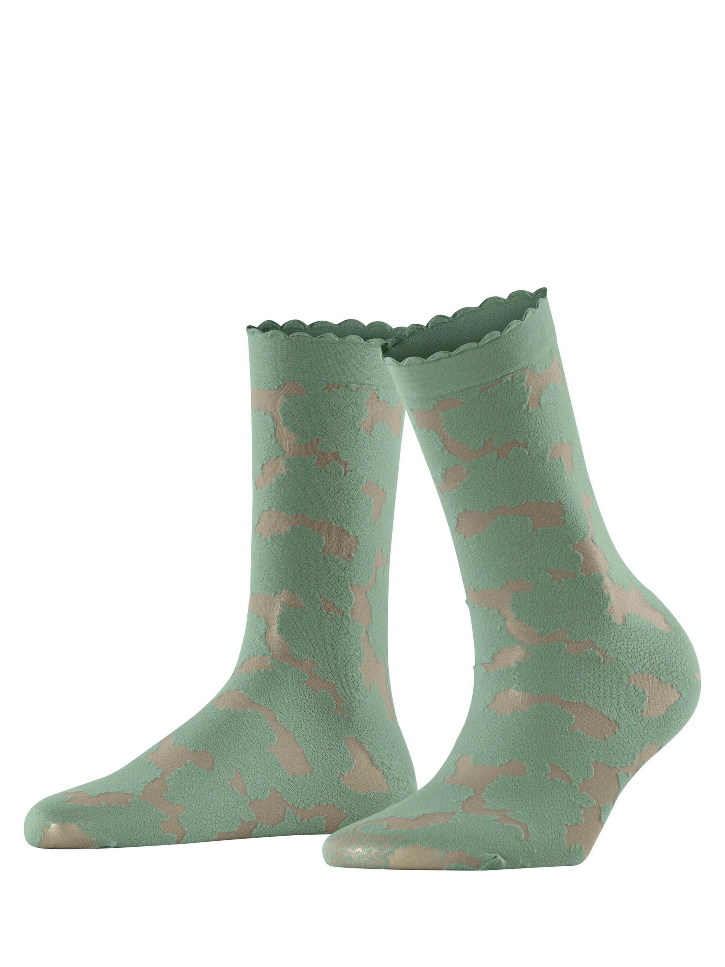 FALKE Socken 'Hydrangea'‌‌‌‌‌‌‌‌‌ in Grün: Vorderseite