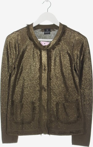 Madeleine Sweater & Cardigan in XS in Gold: front