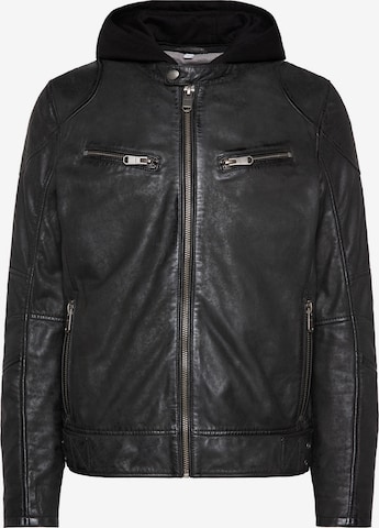 CAMP DAVID Between-Season Jacket in Black: front