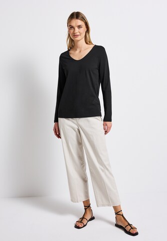 STREET ONE Shirt in Black