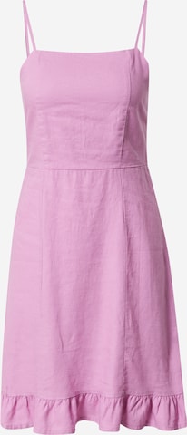 b.young - Vestido 'MADRID' em roxo: frente