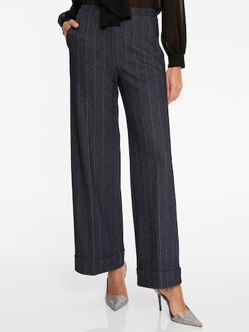 Ana Alcazar Loose fit Pants 'Apeli' in Blue: front