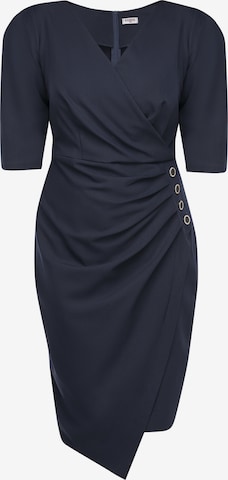 Karko Cocktail Dress 'Alena' in Blue: front