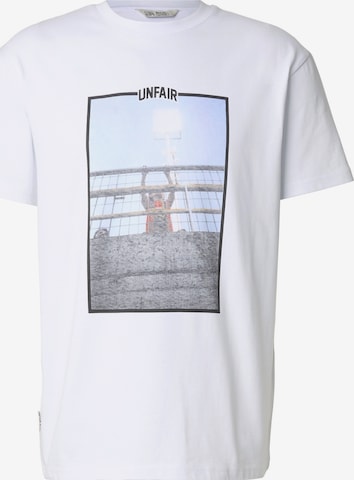 Unfair Athletics Shirt 'New Generation' in Wit: voorkant