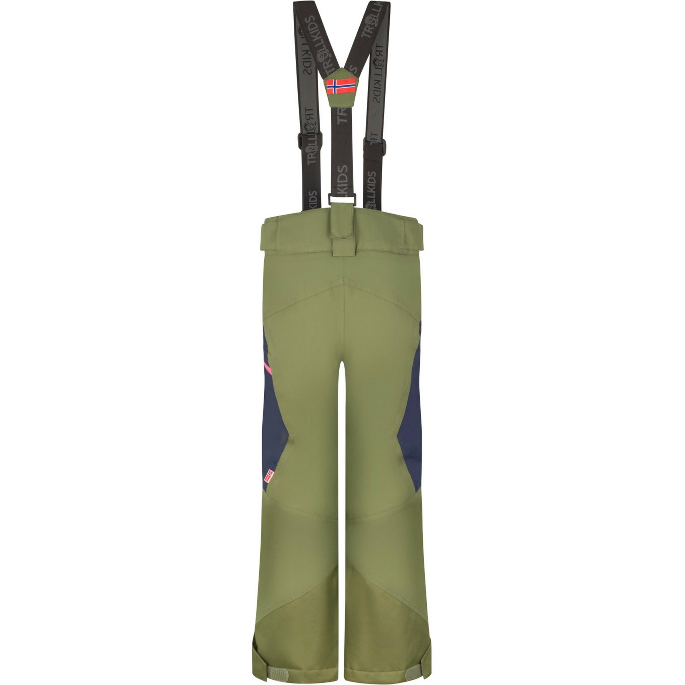 TROLLKIDS Regular Workout Pants 'Kongsberg' in Green