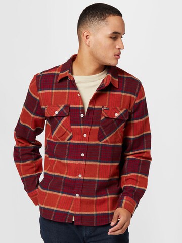 Regular fit Camicia 'BOWERY' di Brixton in rosso: frontale