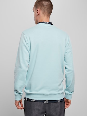 Urban Classics Sweatshirt in Blauw