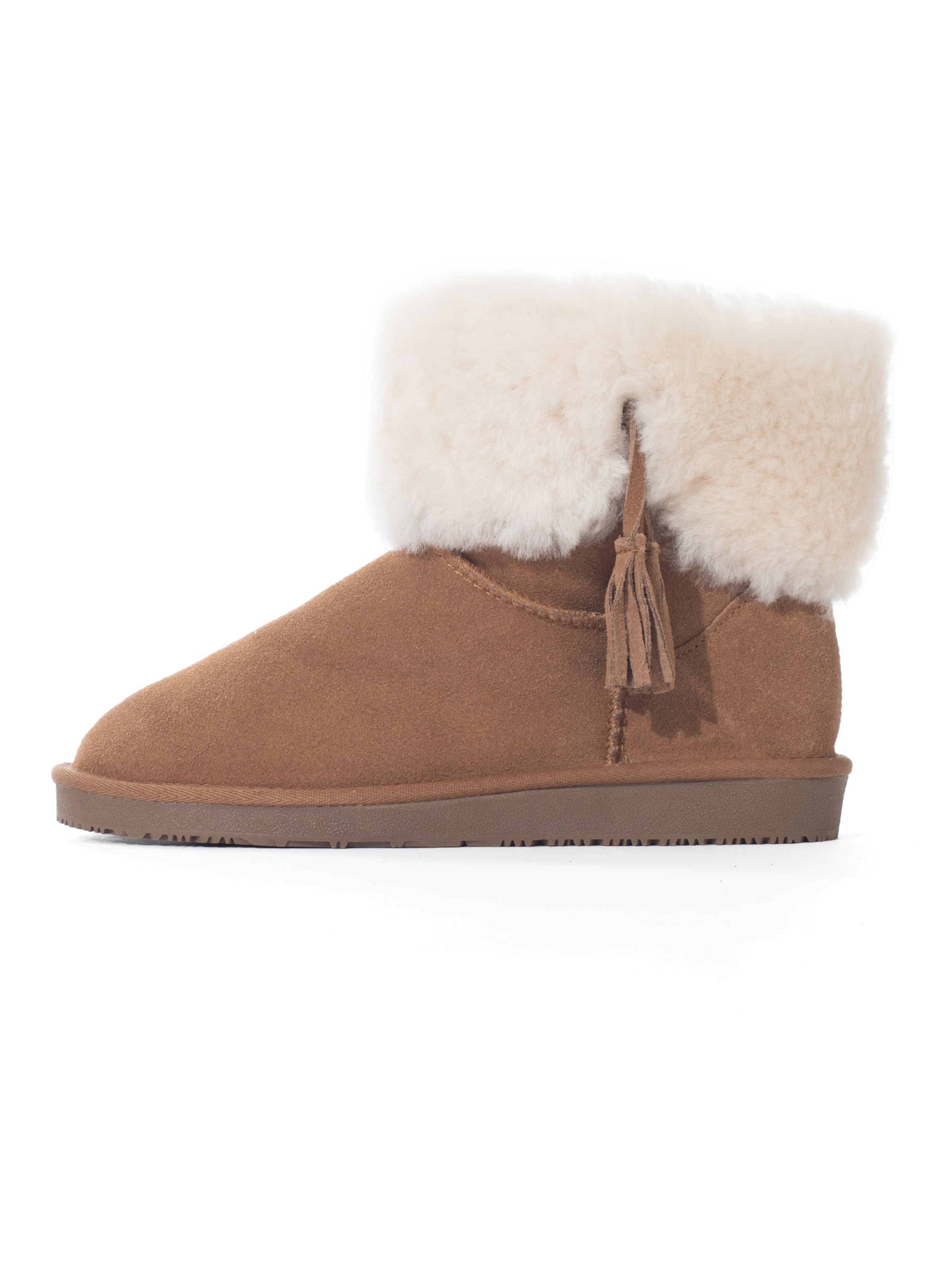 Gooce Snowboots 'Almond' in Braun: Vorderseite