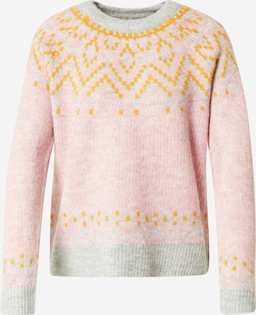 ONLY Пуловер 'Greta' в розово: отпред