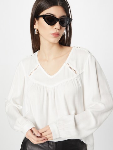 Camicia da donna di QS in bianco