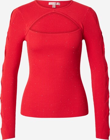 Pull-over 'LAUREL' GUESS en rouge : devant