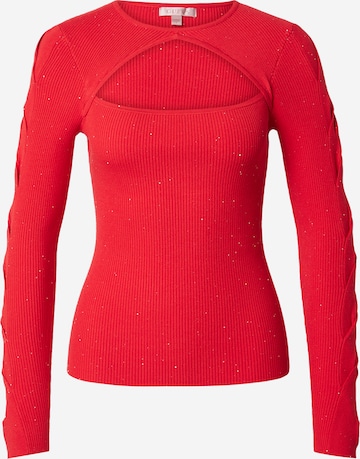 GUESS - Pullover 'LAUREL' em vermelho: frente