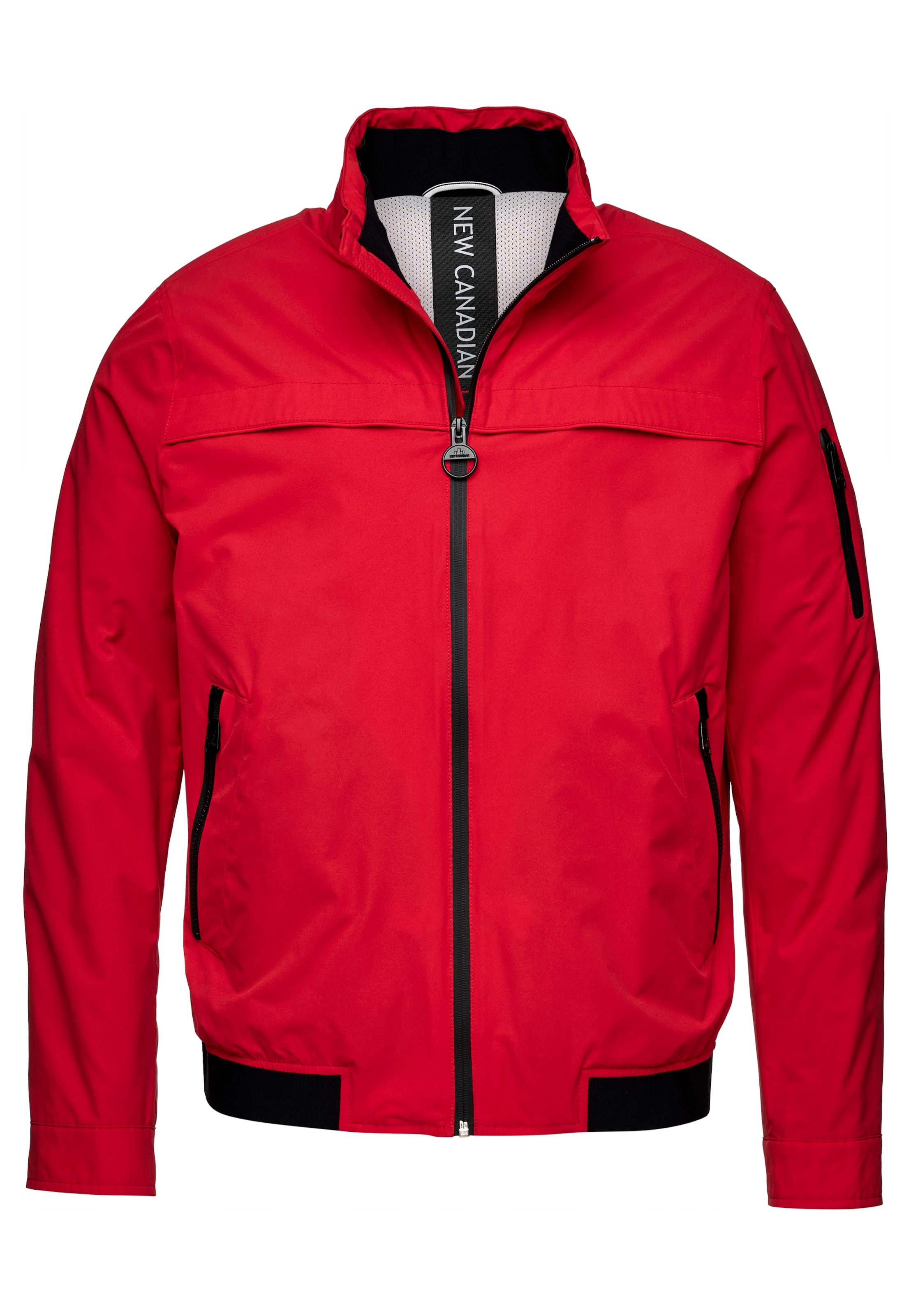 NEW CANADIAN Jacke 'PACKABLE' in Rot: Vorderseite