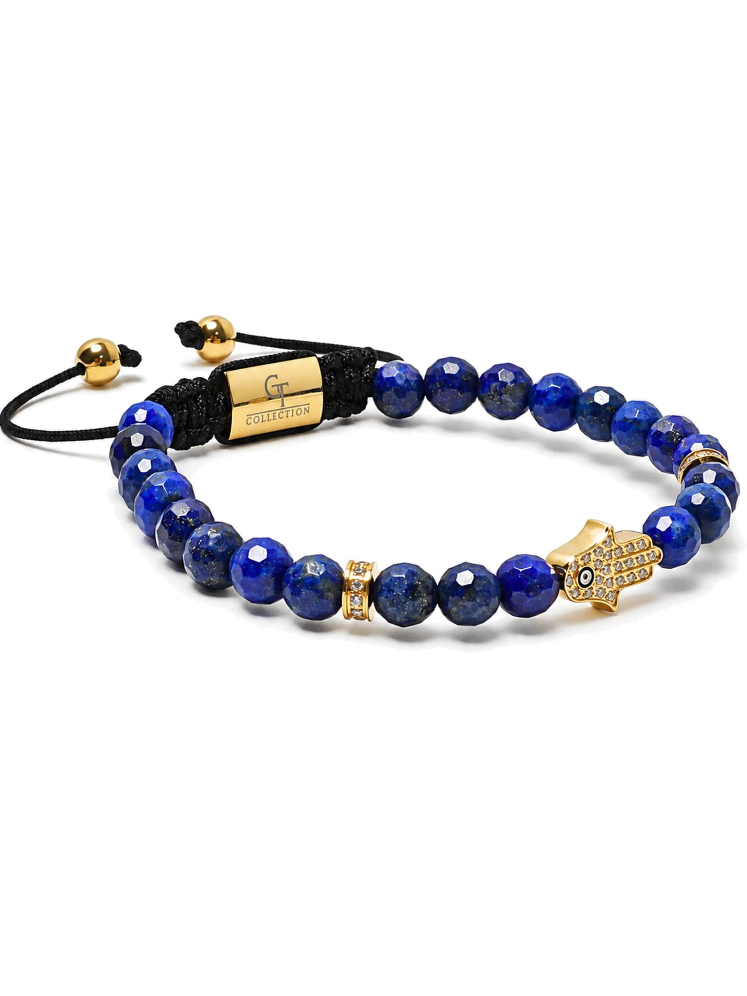 GT Collection Käevõru 'Hamsa Hand', värv sinine