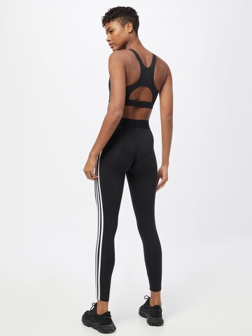 ADIDAS SPORTSWEAR Skinny Sportovní kalhoty 'Essential' – černá