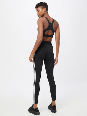 ADIDAS SPORTSWEAR Skinny Workout Pants 'Essential' in Black