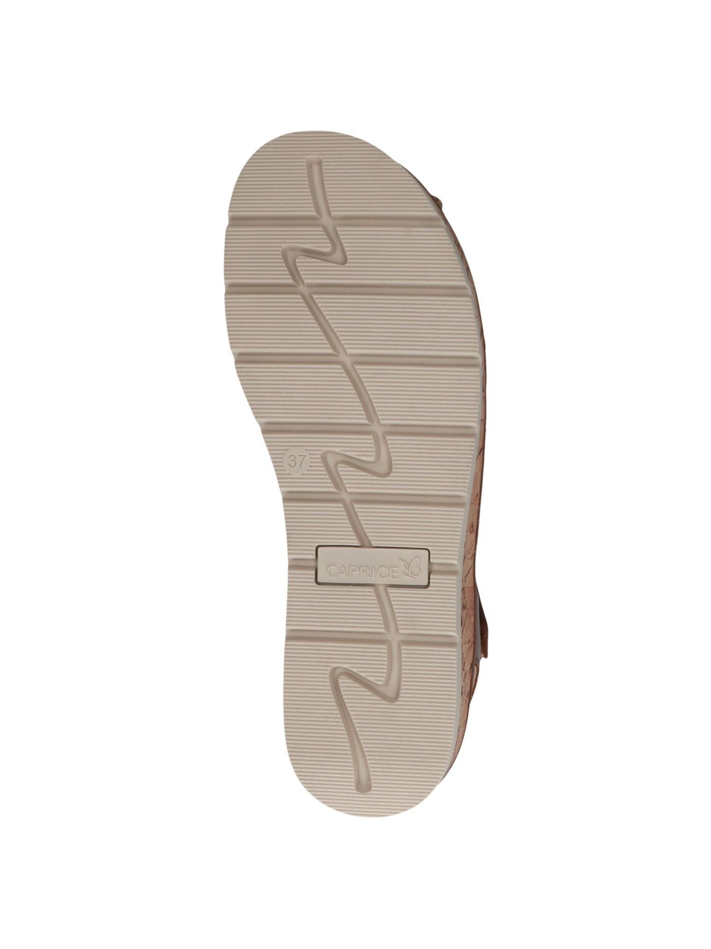 CAPRICE Sandale in Braun