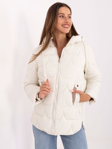 Madnezz House Between-Season Jacket in Beige: front