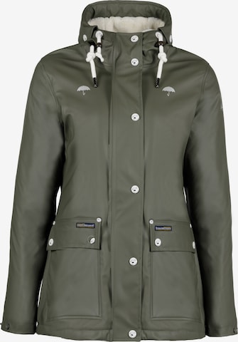 Schmuddelwedda Weatherproof jacket in Green: front