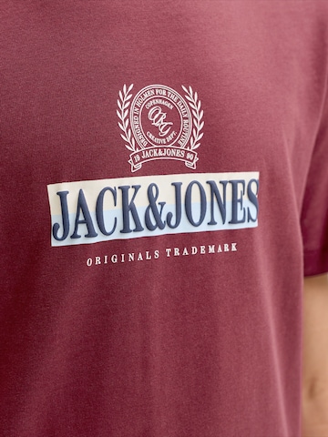 Jack & Jones Junior Koszulka 'JORFREDERIKSBERG' w kolorze brązowy