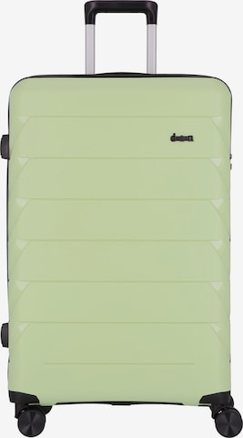 Trolley 'Travel Line' di D&N in verde: frontale