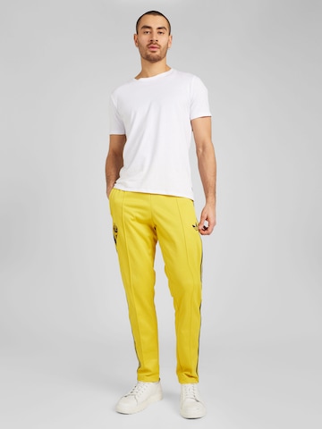 ADIDAS PERFORMANCE Regular Workout Pants in Yellow