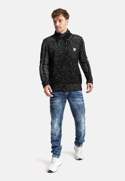 CIPO & BAXX Sweater in Black, Item view