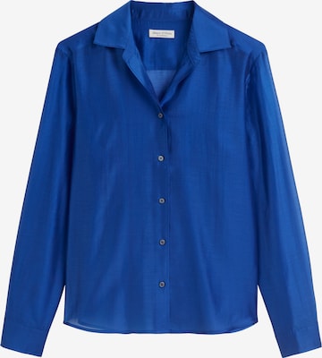 Marc O'Polo Blouse in Blauw: voorkant