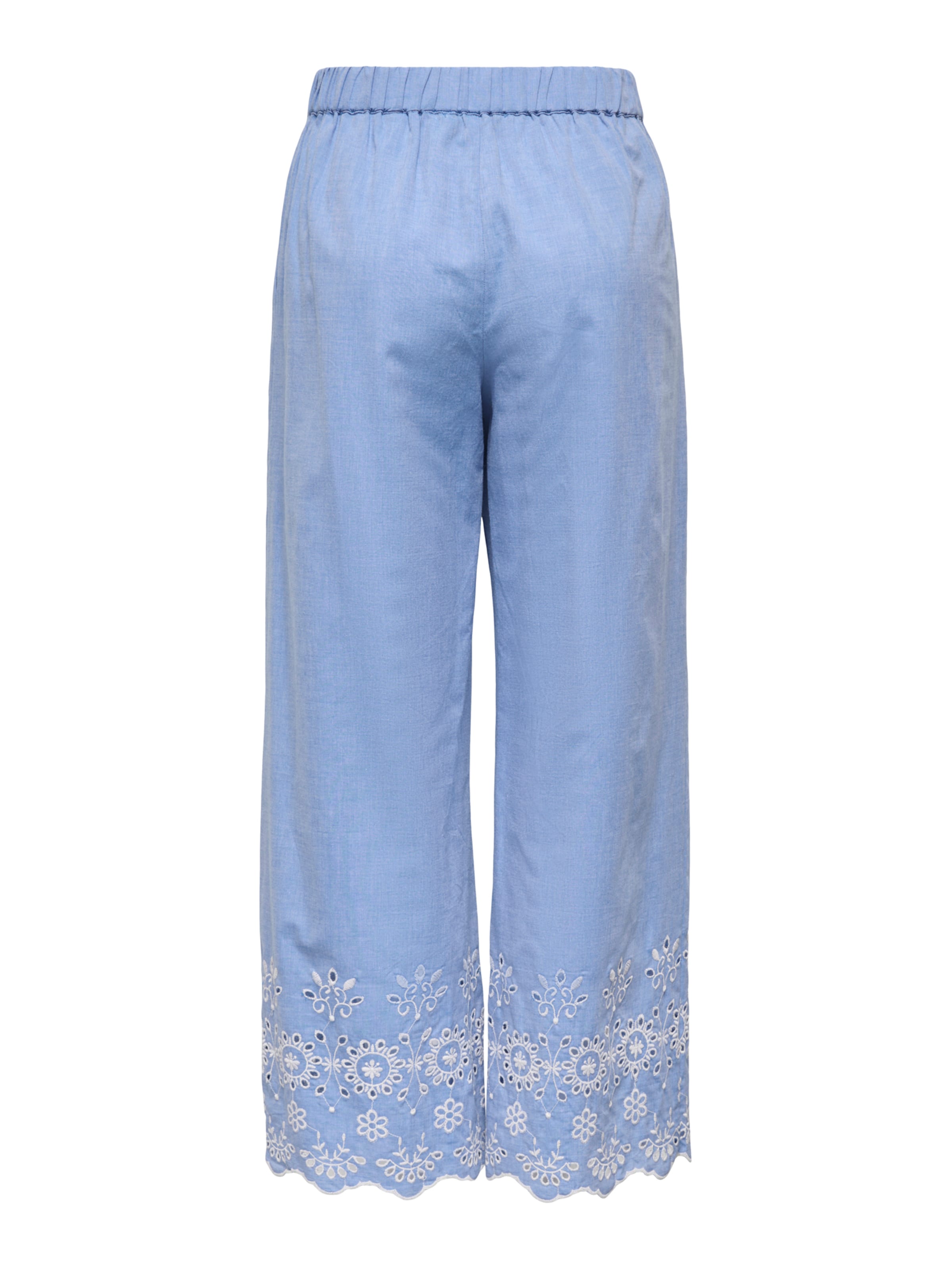 JDYWide Leg/ Široke nogavice Hlače 'JDYMARINA' - plava boja