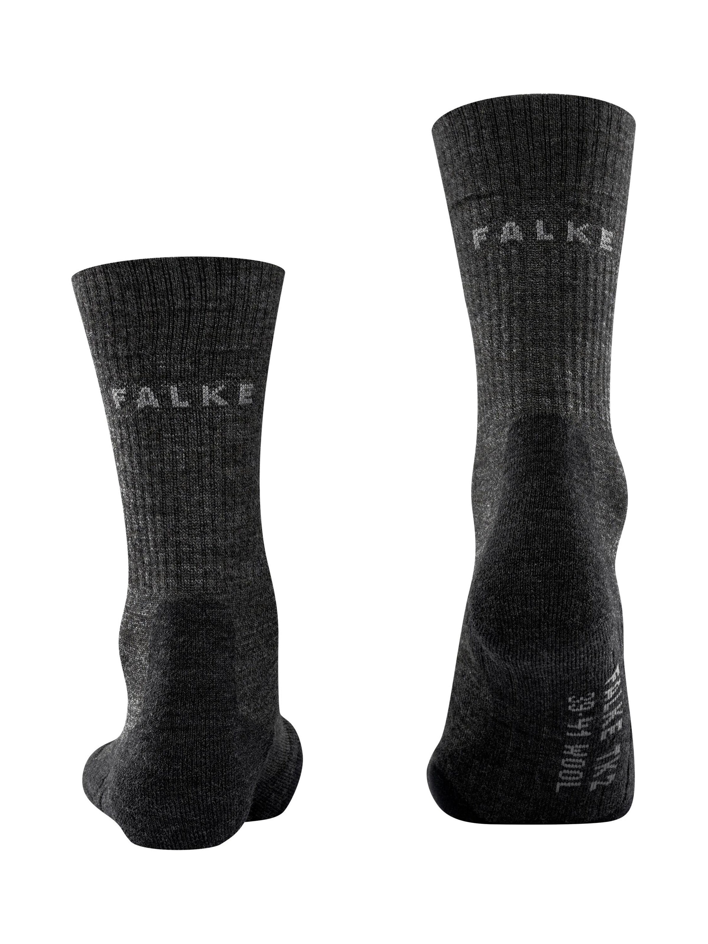 FALKE Sportsocken 'TK2 Explore Wool'‌‌ in Schwarz