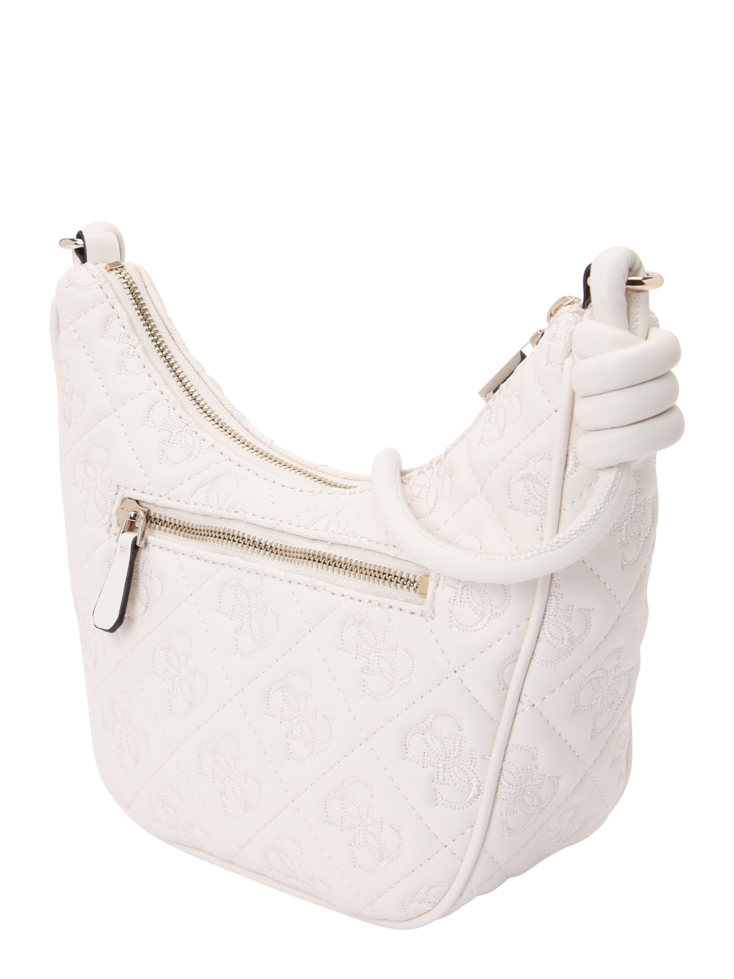 GUESS Shoulder bag 'ADELASIA TOP ZIP SHOULDER BAG' in White