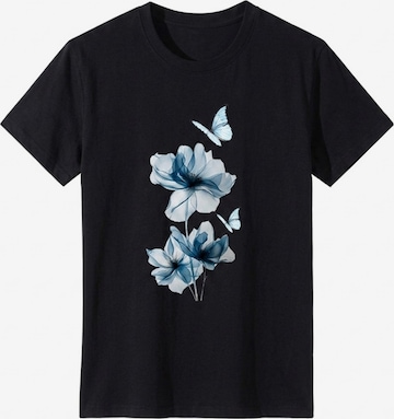T-shirt 'Women Tops' LapaPlus en noir : devant