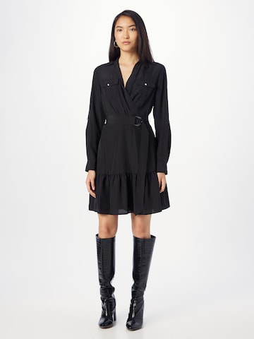 Robe-chemise 'MAGOMYR' Lauren Ralph Lauren en noir : devant