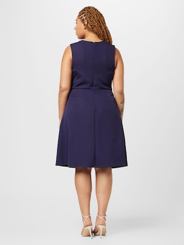 Robe 'Frej' ABOUT YOU Curvy en bleu