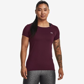 T-shirt fonctionnel UNDER ARMOUR en rouge : devant