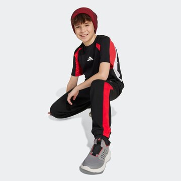 ADIDAS SPORTSWEAR Tapered Workout Pants in Black