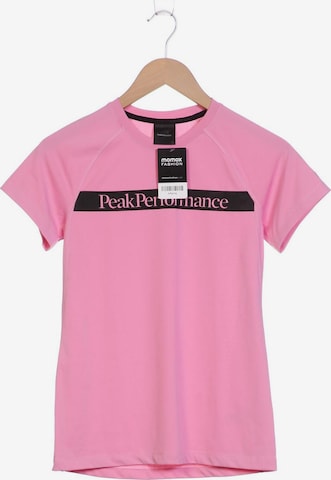 PEAK PERFORMANCE T-Shirt S in Pink: predná strana