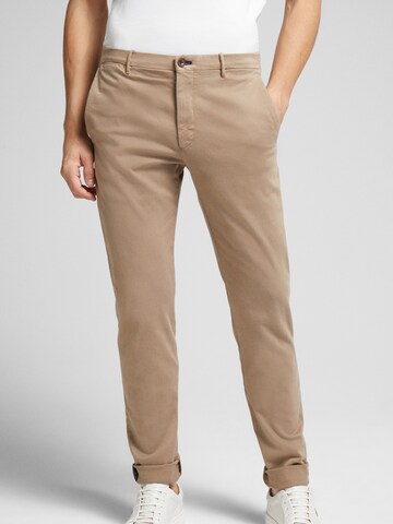 Coupe slim Pantalon chino 'Steen' JOOP! Jeans en beige : devant