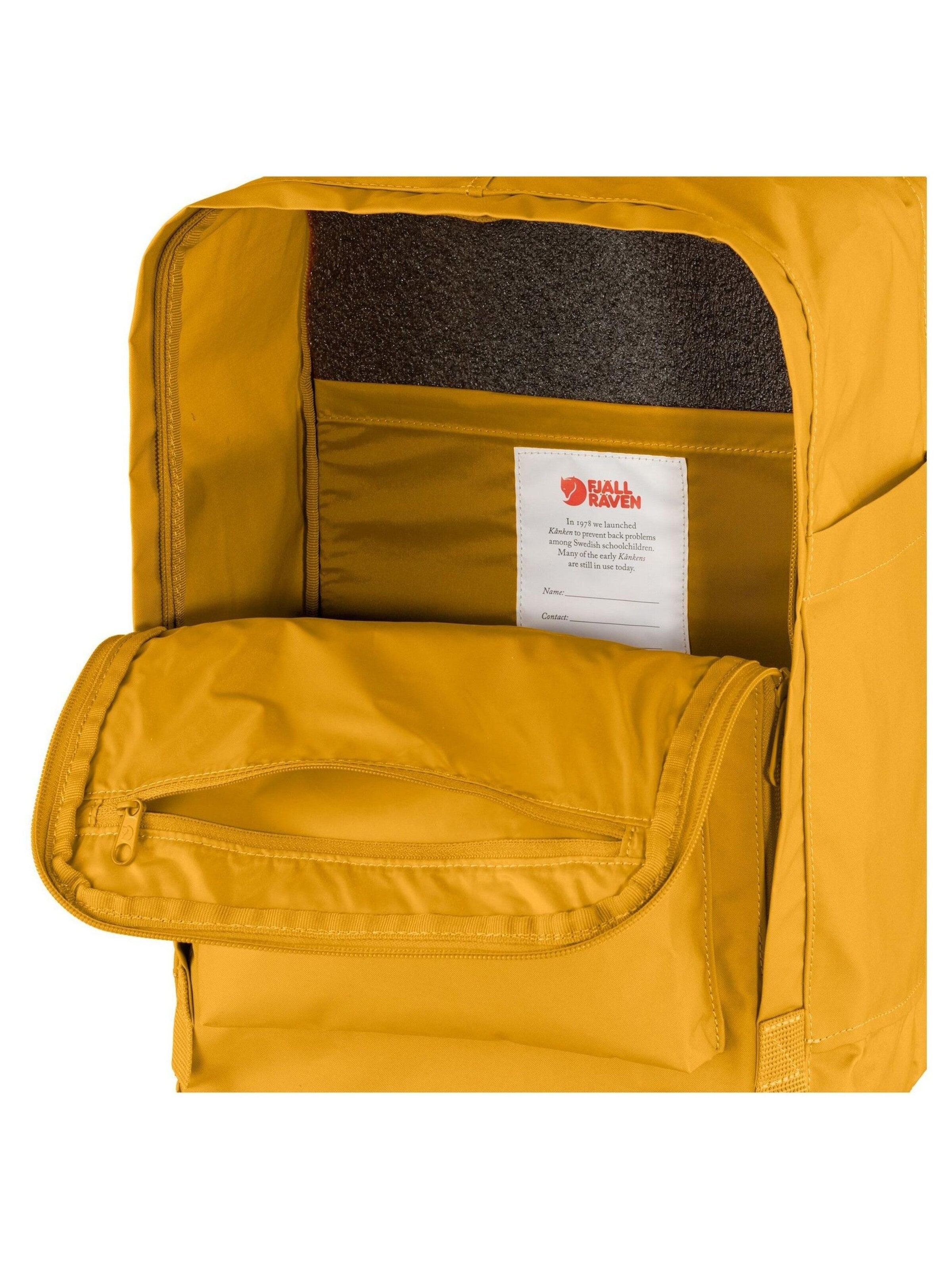 FJALLRAVEN Rucksack 'Kånken'‌‌ in Gelb