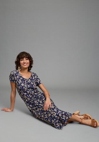 LAURA SCOTT Summer Dress in Blue