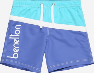UNITED COLORS OF BENETTON Zwemshorts in Blauw: voorkant