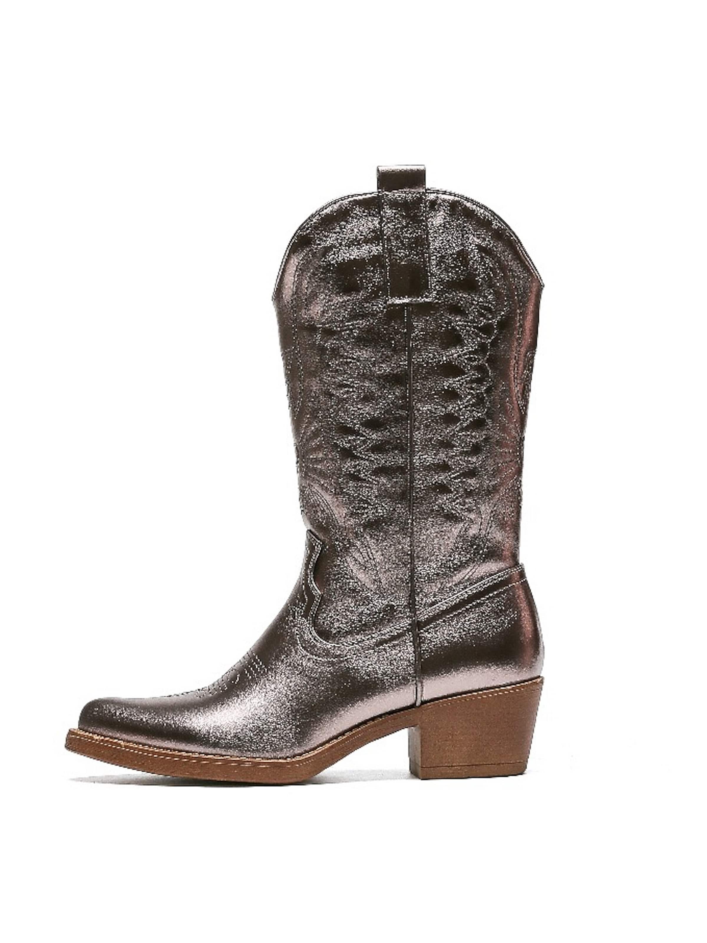 Bottes de cowboy Smile Favorites en gris : devant