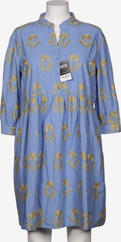 Marie Lund Kleid XXL in Blau: Vorderseite