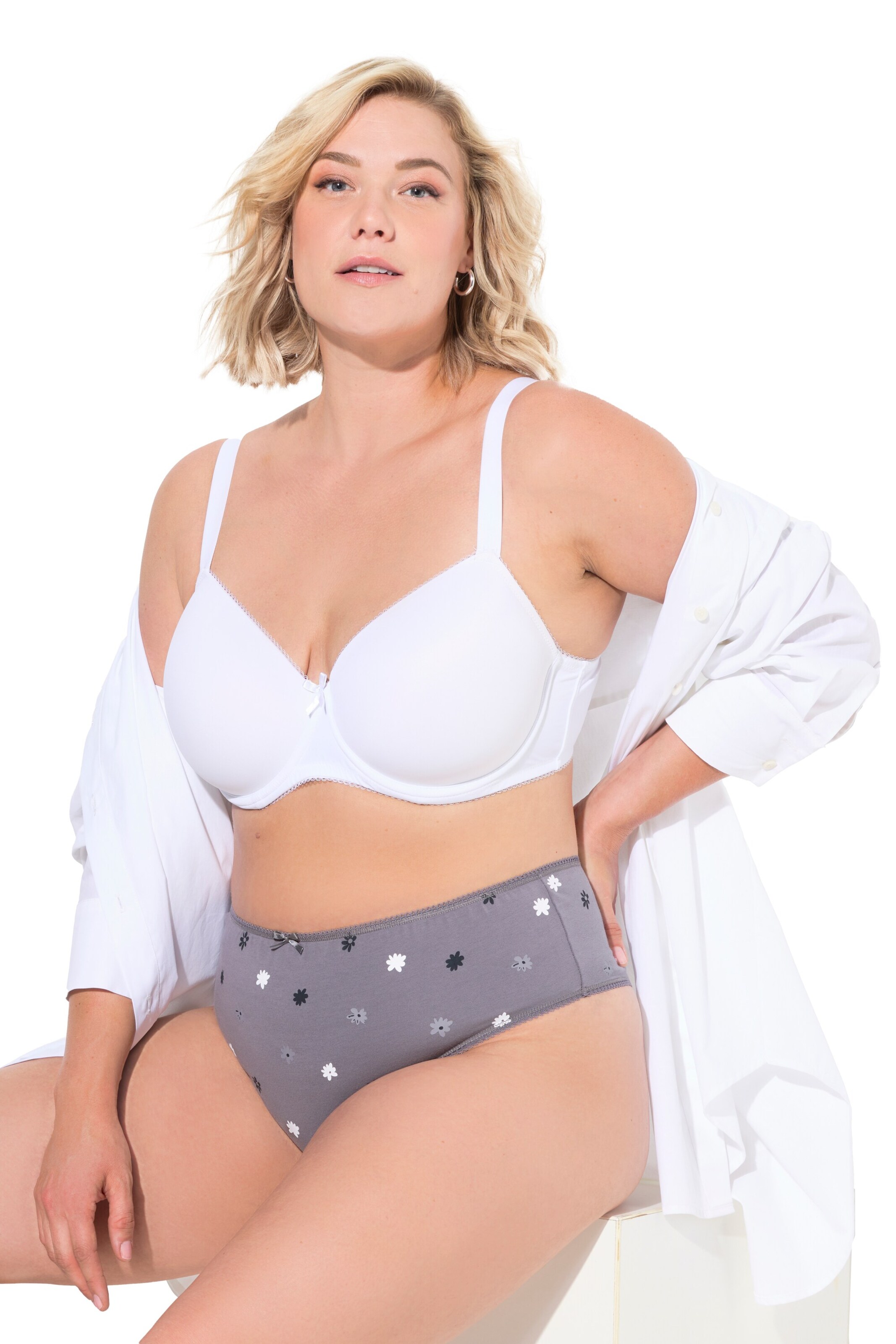 Ulla Popken String in Schwarz